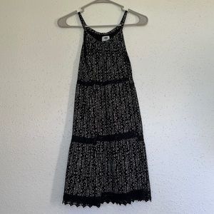 Girls B/W Polka Dot Sundress